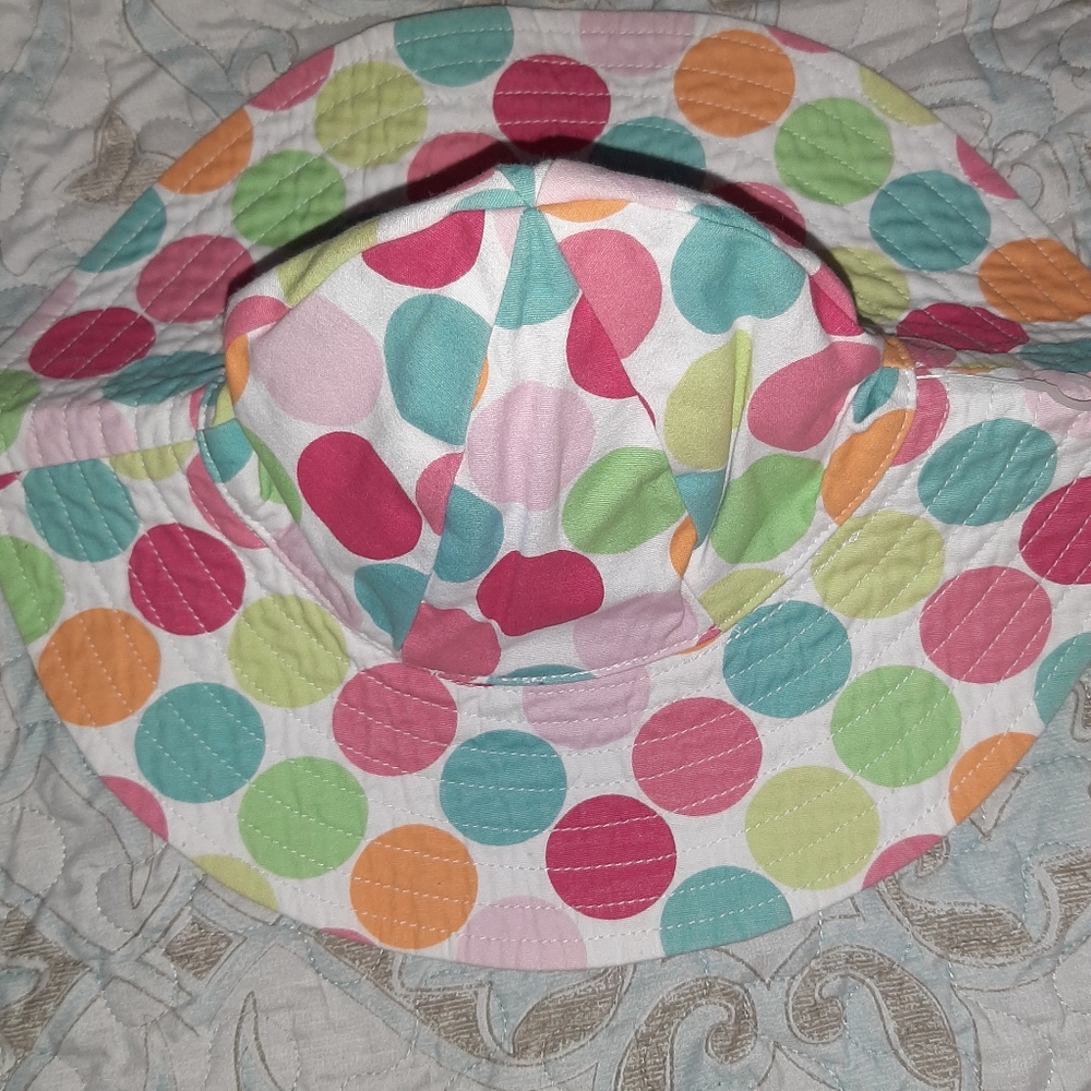 Gymboree Multicolor Polka Dot Hat for Kids - Picture 2 of 3